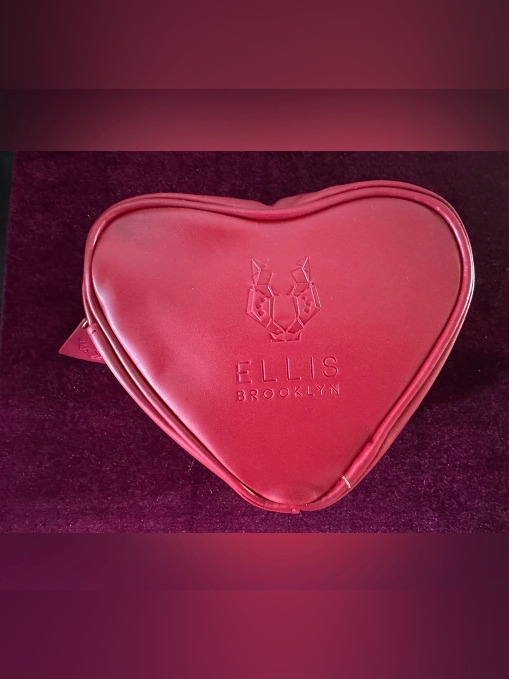 ♥️ Heart Shaped Cosmetic Bag